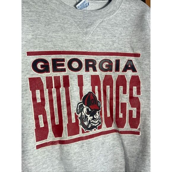 Vintage Russell Athletic Georgia State Bulldogs University Sweater - Picture 2 of 5